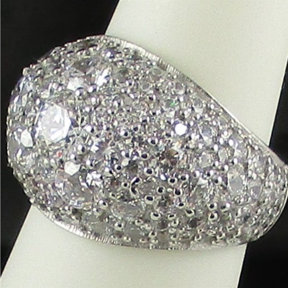 NIB Jean Dousset Pave Dome Ring - Picture 3 of 11